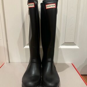 Hunter Women's Original Tall Black Boots